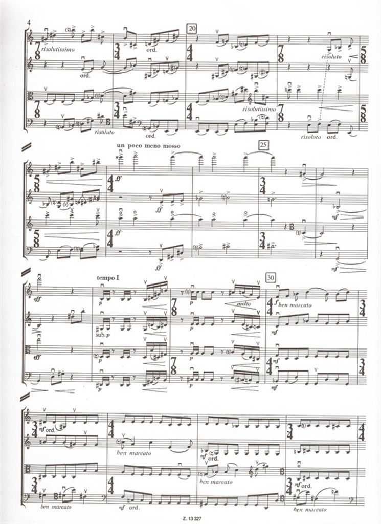 Quartetto d'archi Nr. 3